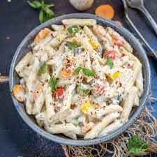 White Sauce Pasta Veg