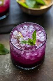 Jamun Basil Fizz