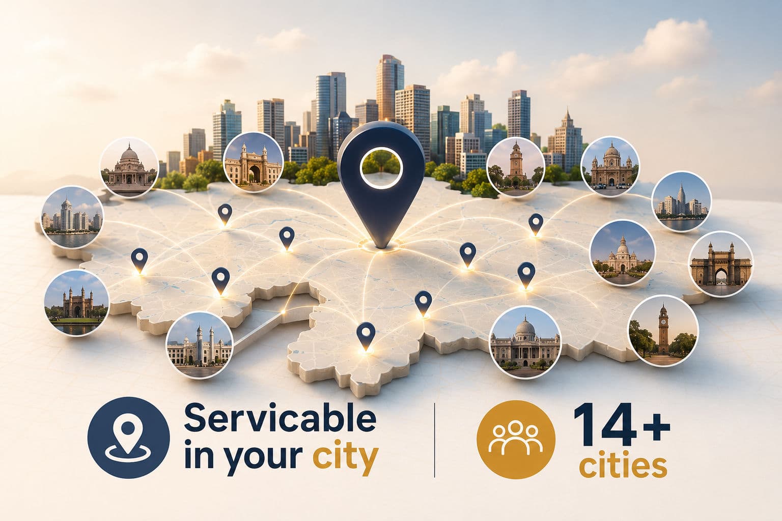Servicable in your city
